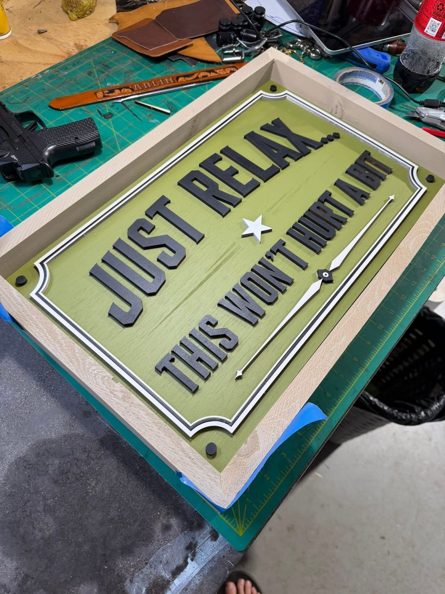 Just Relax Sign