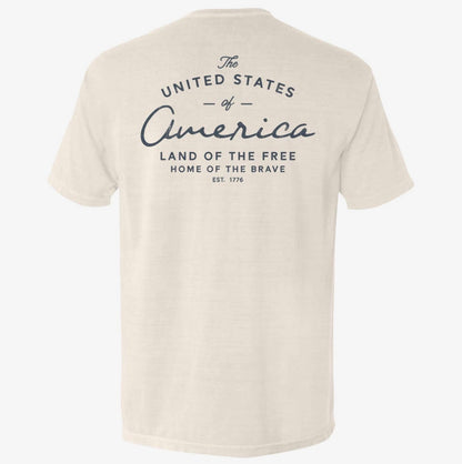 Short Sleeve T-shirt United States of America/Land of The Free