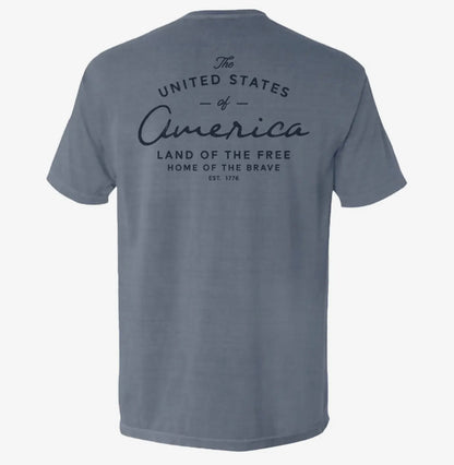 Short Sleeve T-shirt United States of America/Land of The Free
