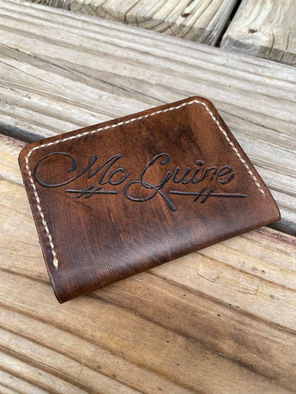 Minimalist Bifold Leather Wallet