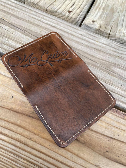 Minimalist Bifold Leather Wallet