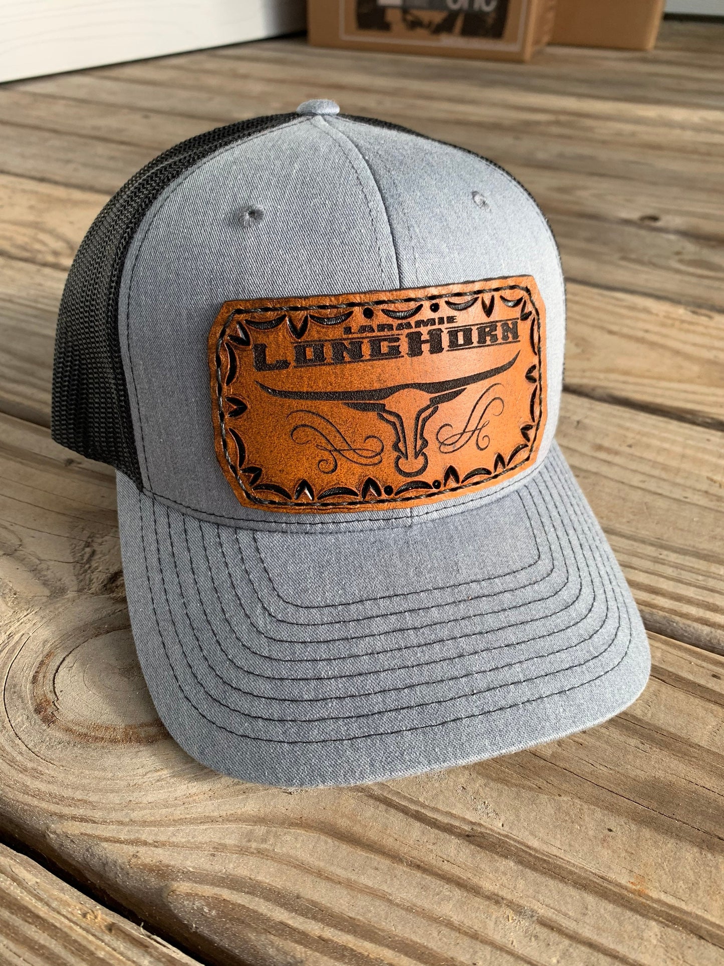 Custom leather patch hat, Company hat,  Personalized hat,  Personalized gift,  personalized gifts, Custom gifts,  anniversary gift, gift