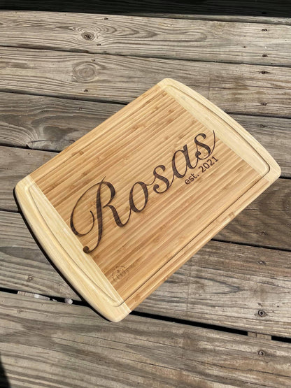 Personalized cutting board| Bridesmaid Gift| Housewarming Gift| Couples Gift| Christmas Gift| Wedding Gift| Wedding Gifts| Anniversary Gift
